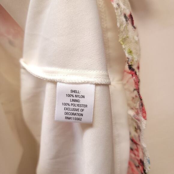 Disney Dress Size S Beauty and the Beast Juniors Floral Lace Cold Shoulder Girl - Picture 5 of 8